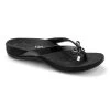 Womens Vionic Bella Toe Post Sandal Black -Vionic 44BELLAIIBLK