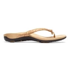 Womens Vionic Bella Toe Post Sandal Gold Cork -Vionic 44BELLAIIGLDCRK 3 c02e3301 c75d 4286 93b1 8af6f87ee0a3