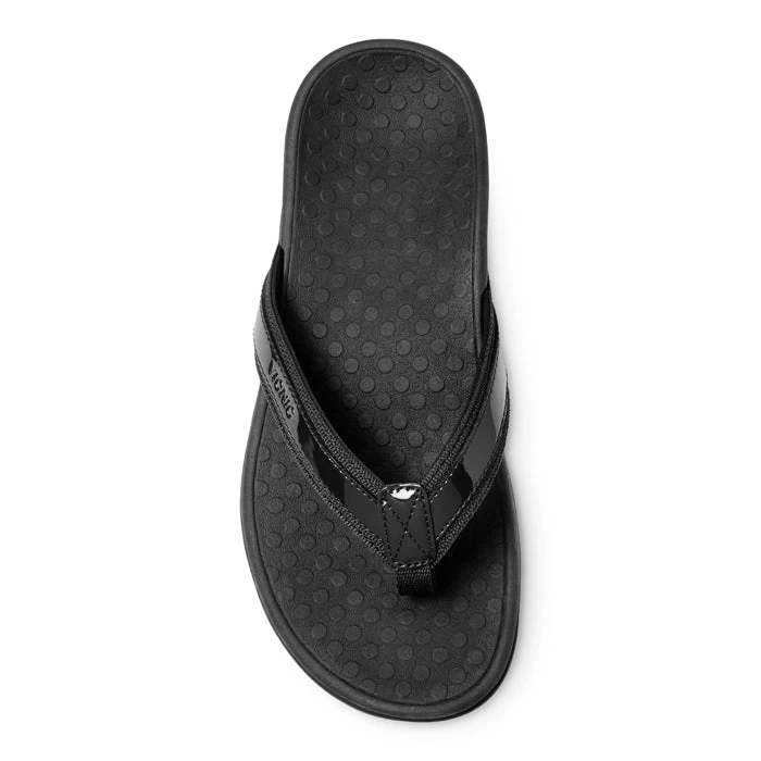 Womens Vionic Tide II Toe Post Sandal Black 4 Womens Vionic Tide II Toe Post Sandal Black - Image 2