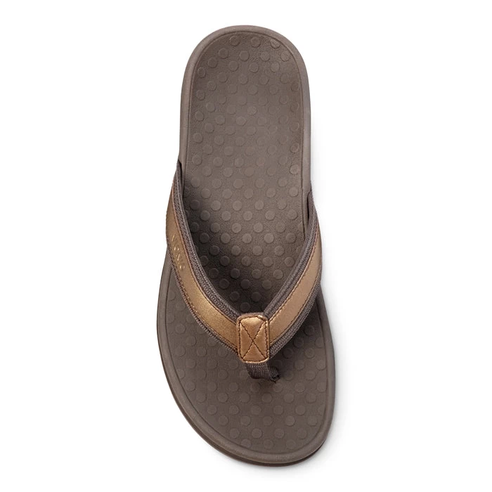 Womens Vionic Tide II Toe Post Sandal Bronze 4 Womens Vionic Tide II Toe Post Sandal Bronze - Image 2
