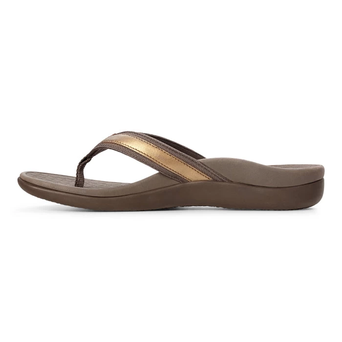 Womens Vionic Tide II Toe Post Sandal Bronze 6 Womens Vionic Tide II Toe Post Sandal Bronze - Image 4