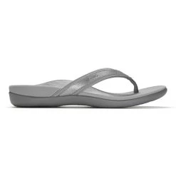 Womens Vionic Tide II Toe Post Sandal Pewter -Vionic 44TIDEIIPWTRMTL 3