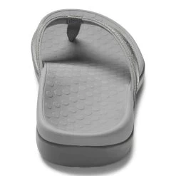 Womens Vionic Tide II Toe Post Sandal Pewter -Vionic 44TIDEIIPWTRMTL 6