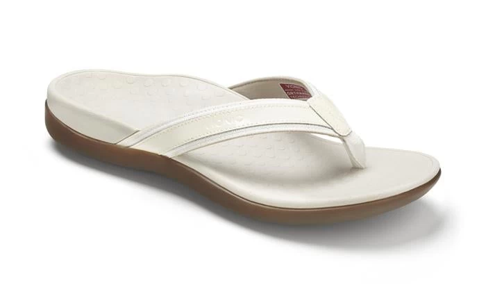 Womens Vionic Tide II Toe Post Sandal White 3 Womens Vionic Tide II Toe Post Sandal White