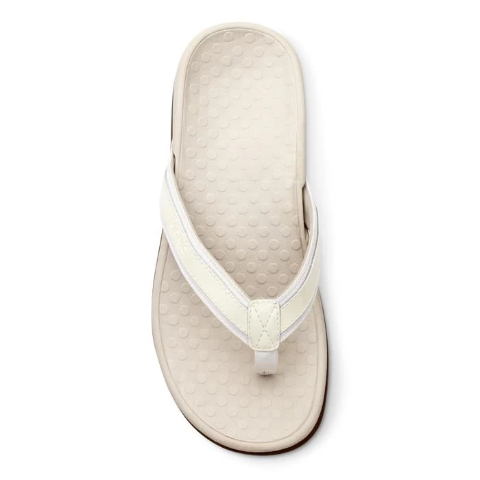 Womens Vionic Tide II Toe Post Sandal White 4 Womens Vionic Tide II Toe Post Sandal White - Image 2