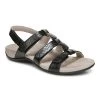 Women's Vionic Amber Adjustable Sandal Black -Vionic AMBERSNKBLK