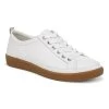 Womens Vionic Winny Lace Up Sneaker In White/Gum -Vionic H7773L8103