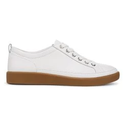 Womens Vionic Winny Lace Up Sneaker In White/Gum -Vionic H7773L8103 3