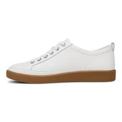 Womens Vionic Winny Lace Up Sneaker In White/Gum -Vionic H7773L8103 4