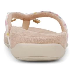 Womens Vionic Bella Toe Post Sandal In Cream -Vionic I0929S9103 6