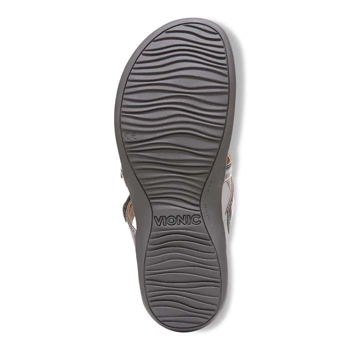Womens Vionic Karley Metallic In Silver 9 Womens Vionic Karley Metallic In Silver - Image 7