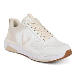 Womens Vionic Walk Stider In White/ Cream