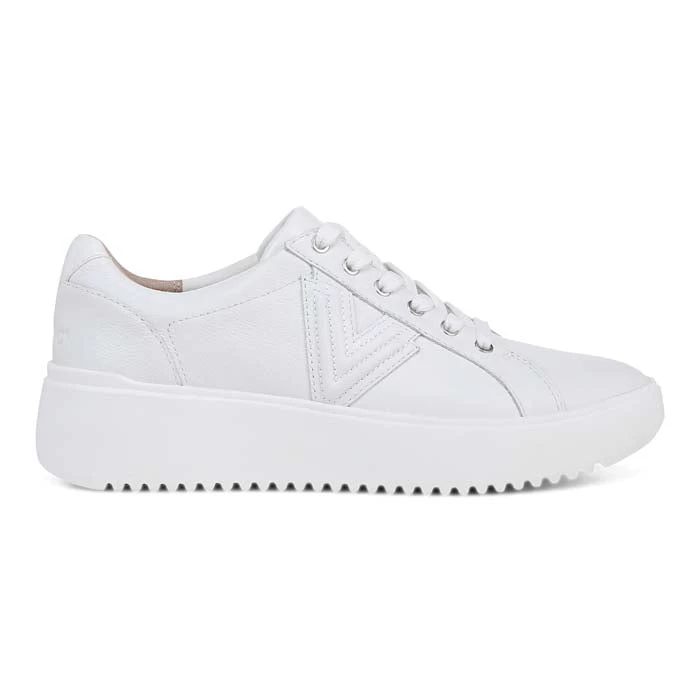 Womens Vionic Kearny Lace Up In White 5 Womens Vionic Kearny Lace Up In White - Image 3