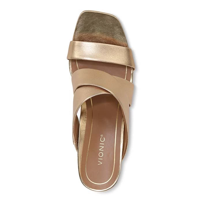 Womens Vionic Merlot In Gold 4 Womens Vionic Merlot In Gold - Image 2
