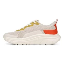 Womens Vionic Walk Max In Cream/Tangerine Tango -Vionic I8711M1102 4