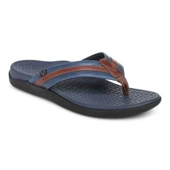 Mens Vionic Mtide II In Navy/Brown
