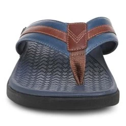 Mens Vionic Mtide II In Navy/Brown -Vionic I9342L2400 5