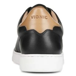 Mens Vionic Lucas Court In Black/Tan -Vionic I9348L1001 6