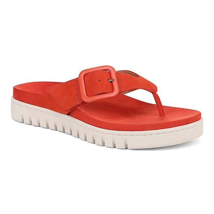 Womens Vionic Uptown Marin In Cherry Tomato 3 Womens Vionic Uptown Marin In Cherry Tomato