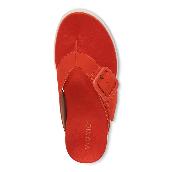Womens Vionic Uptown Marin In Cherry Tomato 4 Womens Vionic Uptown Marin In Cherry Tomato - Image 2