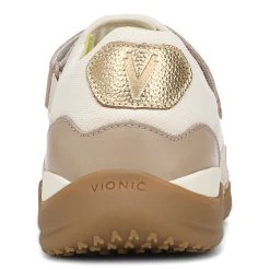 Womens Vionic Walk Slim Giselle In Ivory/Gold -Vionic J5390L1100 6