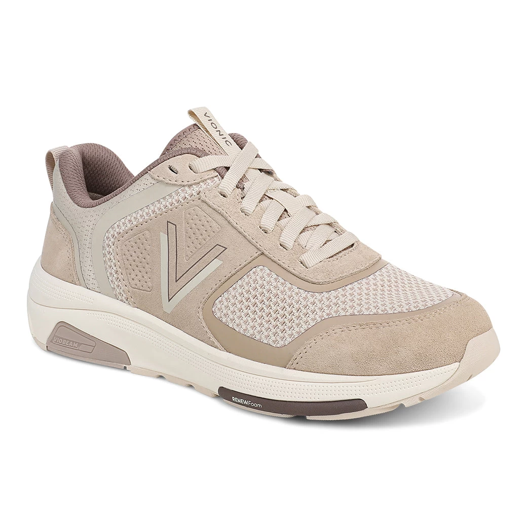 Womens Vionic Walk Strider Knit In Lucid Beige 3 Womens Vionic Walk Strider Knit In Lucid Beige